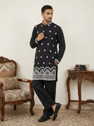 Imported Japanese Embroidered Kurta Set