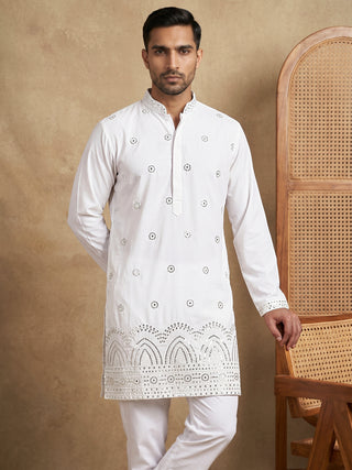 Imported Japanese Embroidered Kurta Set