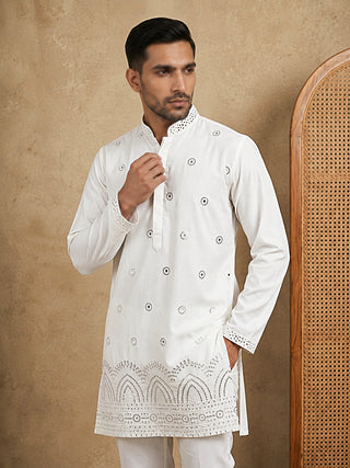 Imported Japanese Embroidered Kurta Set