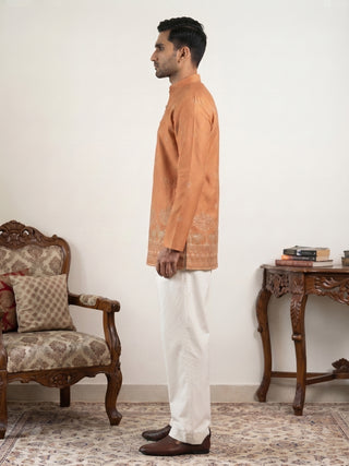 Premium Printed & Thread Work Kurta with Korean Pants