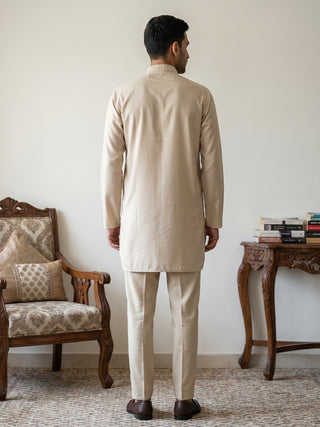 Classic Silk Blend Kurta Pyjama Set for Men