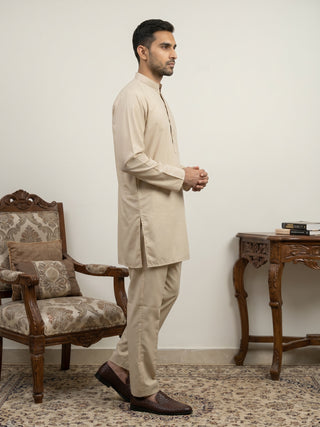 Classic Silk Blend Kurta Pyjama Set for Men