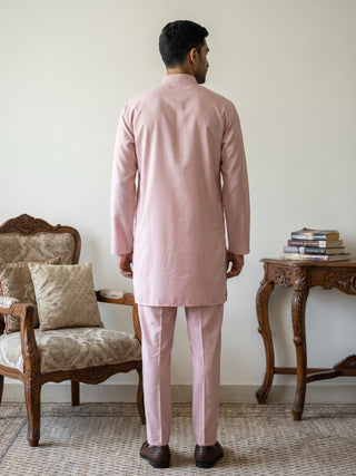 Classic Silk Blend Kurta Pyjama Set for Men