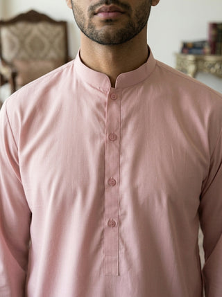 Classic Silk Blend Kurta Pyjama Set for Men