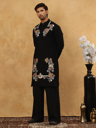 Japanese Imported Fabric Embroidered Kurta Set