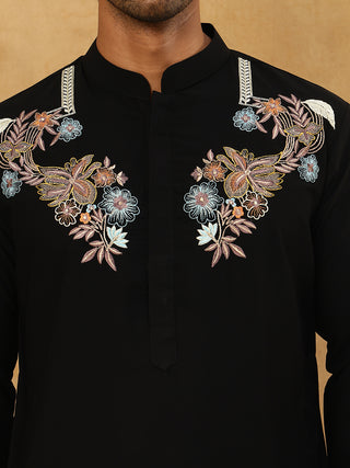 Japanese Imported Fabric Embroidered Kurta Set