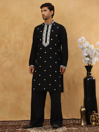 Men's Japanese Imported Embroidered Kurta Set
