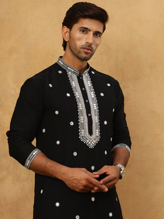 Men's Japanese Imported Embroidered Kurta Set