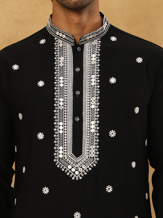 Men's Japanese Imported Embroidered Kurta Set
