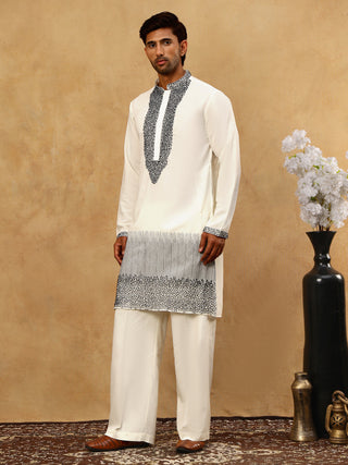 Japanese Imported Embroidered Kurta Set
