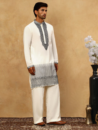 Japanese Imported Embroidered Kurta Set