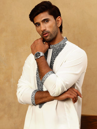 Japanese Imported Embroidered Kurta Set