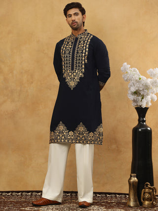 Men’s Japanese Embroidered Kurta Set