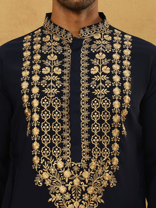 Men’s Japanese Embroidered Kurta Set