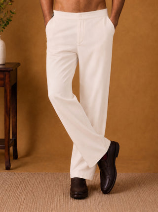 Men's Japanese Fabric Solid Korean Pants
