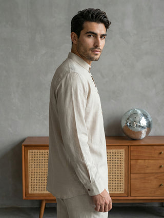 Men’s Solid Pure Cotton Short Kurta