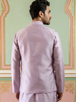 Men's Designer Sequins Embellished Nehru Jacket