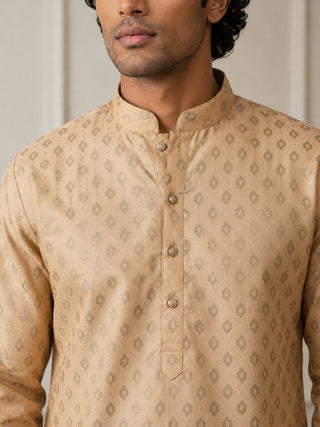 Men’s Foil Print Traditional Kurta Pyjama
