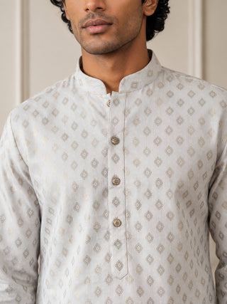 Men’s Foil Print Traditional Kurta Pyjama