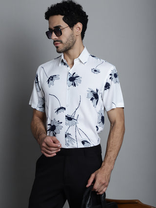 Men's Floral Printed Formal Shirts