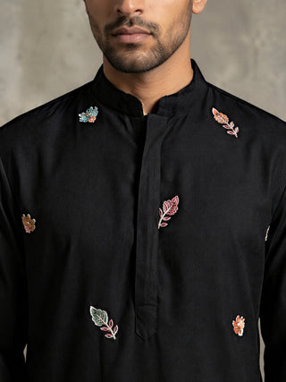 Japanese Fabric Embroidered Kurta