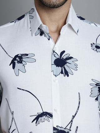 Men's Floral Printed Formal Shirts