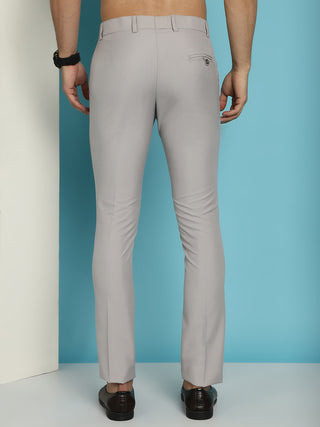 Solid Cotton Formal Trouser for Men's