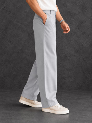 Men Straight Fit Korean Pants