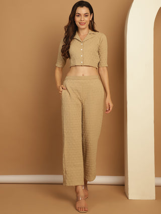 Top and Trouser Woven Design co-ords
