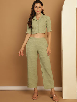 Top and Trouser Woven Design co-ords