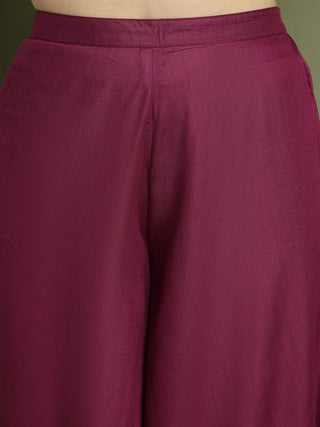 Chic Backless Designer Kurta with Palazzo