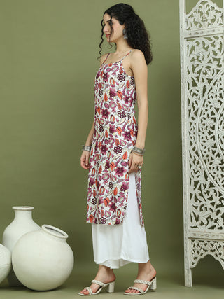 Foil Printed Rayon Kurta.