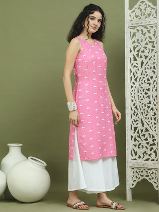 Printed Rayon Kurta for Women