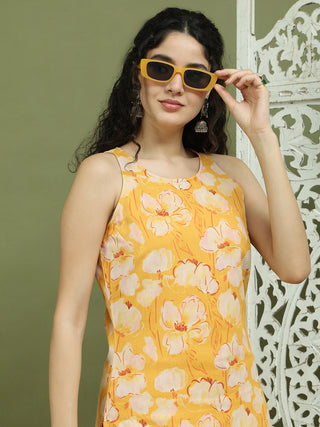 Printed Rayon Kurta for Women