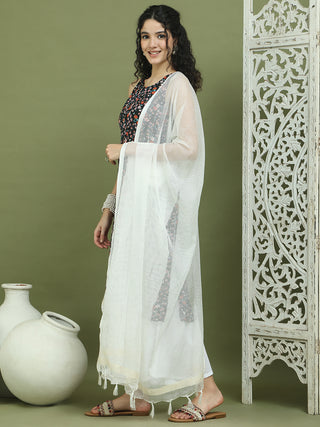 Floral Printed Rayon Kurta Palazzo Set