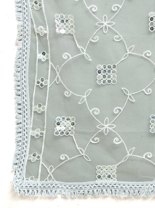 Foil Printed Rayon Kurta Palazzos & Dupatta for Women