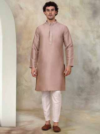 Men's Embroidered Waistcoat and Kurta Pyjama