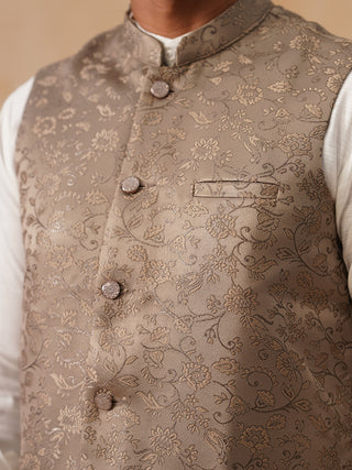 Nehru Jacket with Kurta Pyjama for Men