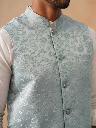 Nehru Jacket with Kurta Pyjama for Men