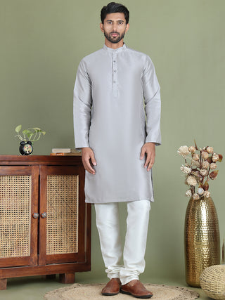 Men's Printed Nehru Jacket With Kurta Pyjama Set