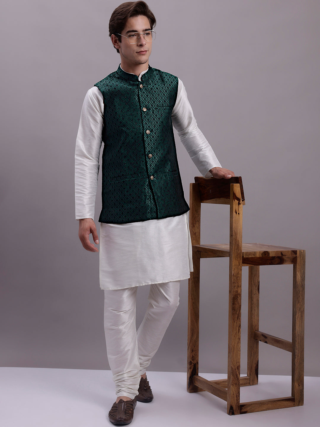 Nehru Jacket Olive Green Half Jacket Nehru Jacket Sweater On Kurta