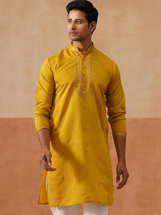 Sequins Embroidered Kurtas for Men