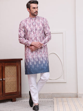 Digital Printed Kurta Pyjama Set