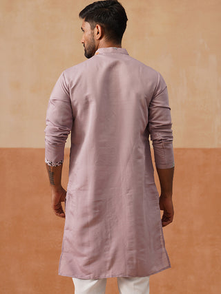 Floral Embroidered and Sequins Kurta