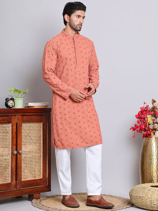 Men's Embroidered and Sequence Kurta Pyjama Sets