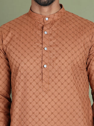 Chikankari Pure Cotton Kurta with Churidar