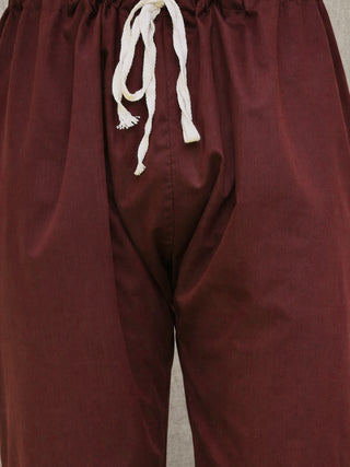 Men's Solid Pathani Kurta with Salwar