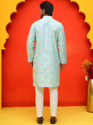 Men's Embroidered Kurta Pyjama