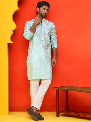 Men's Embroidered Kurta Pyjama