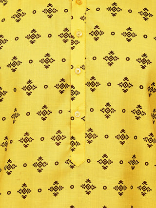 Traditional  Floral Printed Kurta Pyjama Set